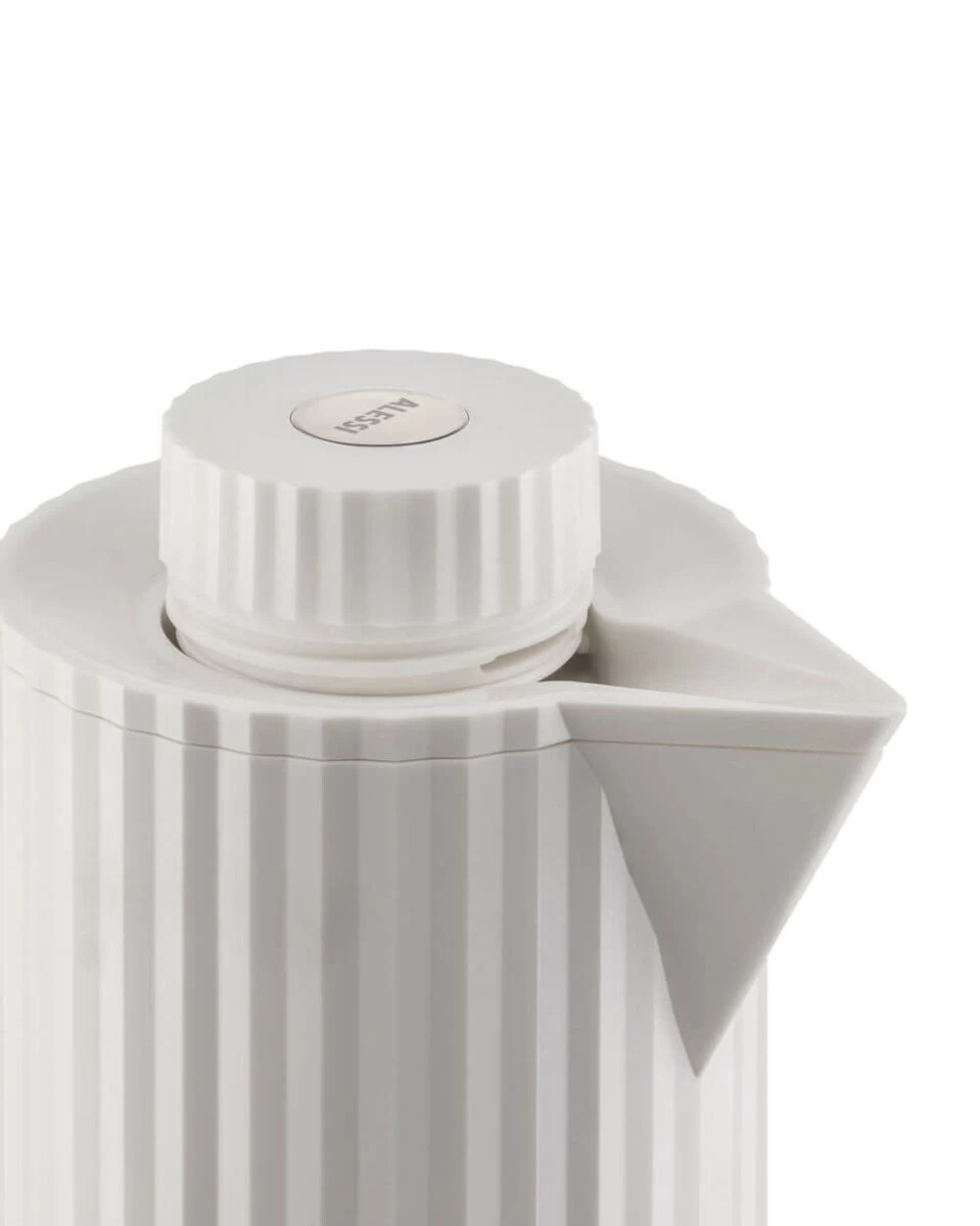 Alessi Plissé Thermosfles 1 Liter Kunststof Wit 3 Alessi Plissé Thermosfles 1 Liter Kunststof Wit - Afbeelding 3