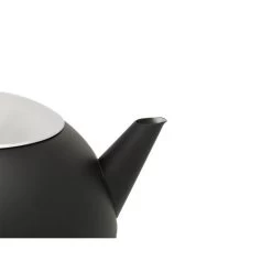 Bredemeijer Duet Bella Ronde Theepot 1,2 Liter Mat Zwart -Keuken Koopjes 101006 detail4