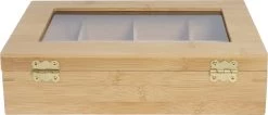 Point Virgule Theedoos 29 X 20 X 7,5 Cm 8 Vakken Bamboe -Keuken Koopjes 1200x517 1