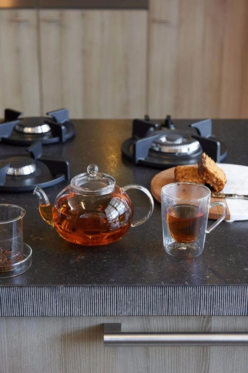 Bredemeijer Solo Verona Theepot 1 Liter Glas 3 Bredemeijer Solo Verona Theepot 1 Liter Glas - Afbeelding 3