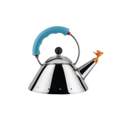 Alessi Michael Graves Fluitketel 1 Liter Rvs Lichtblauw