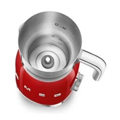 Smeg 50's Style Elektrische Melkopschuimer 600 Ml Rood -Keuken Koopjes 18503.970