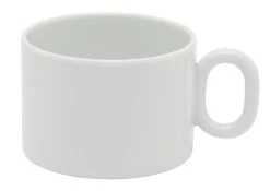 Alessi Dressed Theekop 170 Ml Porselein Wit