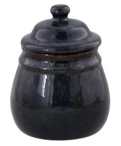 Oldenhof 1821 Suikerpotje Aardewerk Spikkelblauw