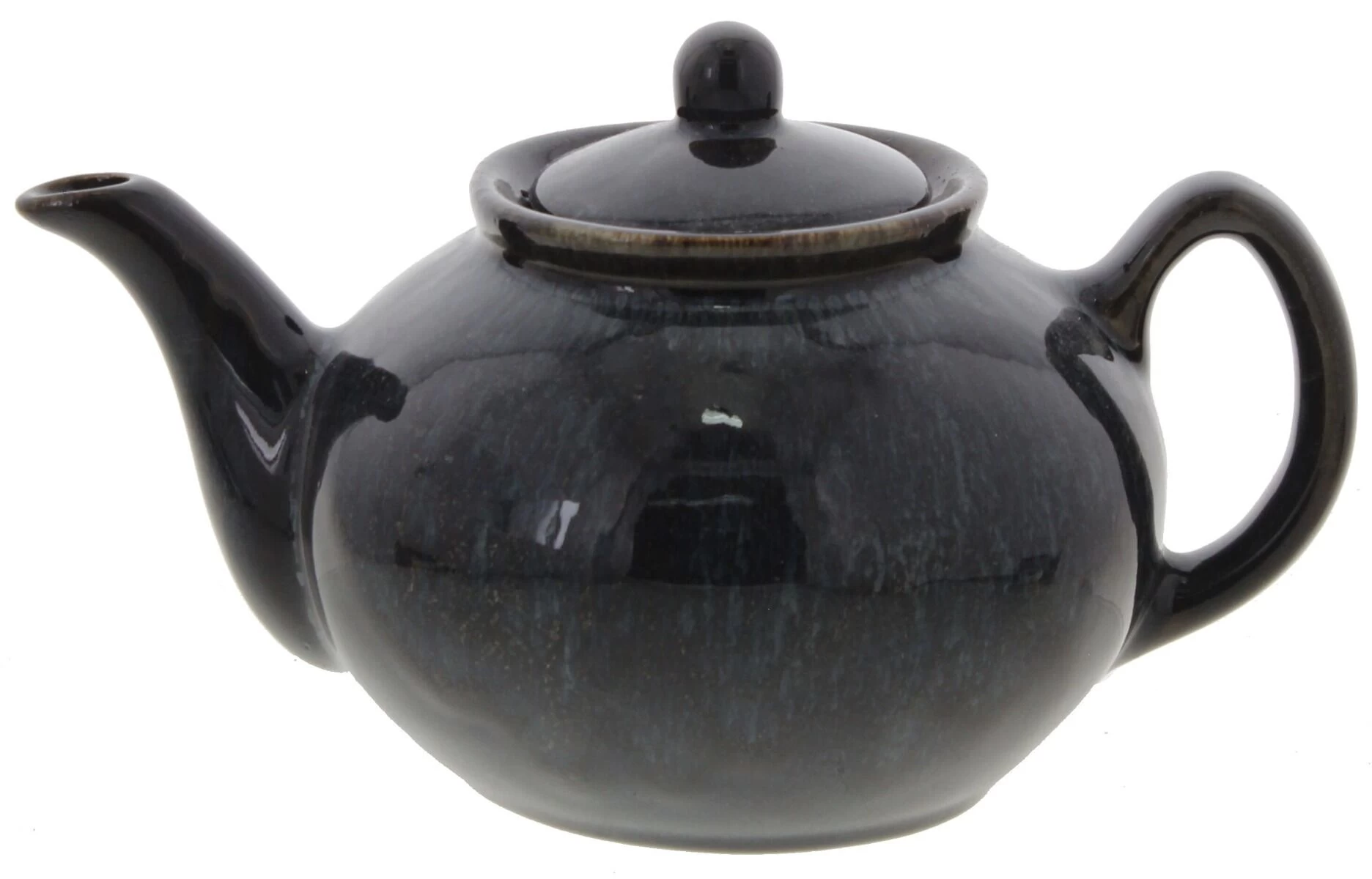 Oldenhof 1821 Theepot 1 Liter Aardewerk Spikkelblauw 1 Oldenhof 1821 Theepot 1 Liter Aardewerk Spikkelblauw