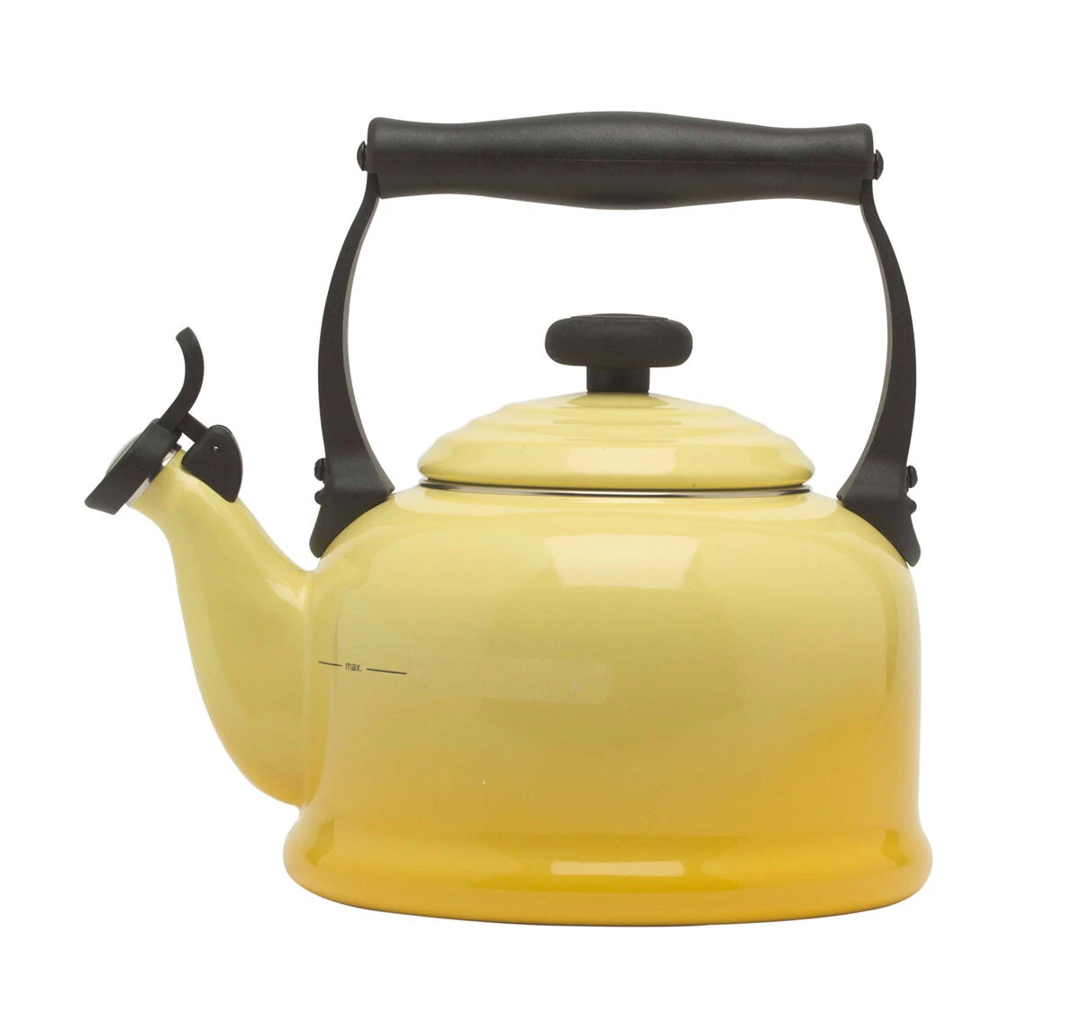 Le Creuset Tradition Fluitketel 2,1 Liter Staal Soleil 1 Le Creuset Tradition Fluitketel 2,1 Liter Staal Soleil