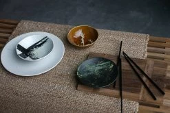 HK Living ACE6978 Kyoto Dinerbord ø 27,5 Cm Aardewerk Wit -Keuken Koopjes 30