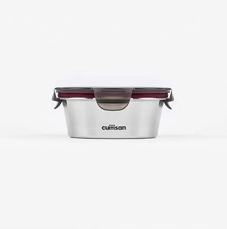 Cuitisan Foodcontainer Rond 640 Ml Rvs 1 Cuitisan Foodcontainer Rond 640 Ml Rvs