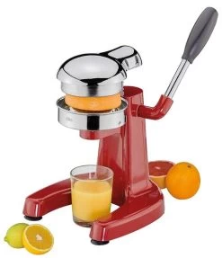 Cilio Positano Profi Citruspers 25 Cm Rvs Rood -Keuken Koopjes 309805 c