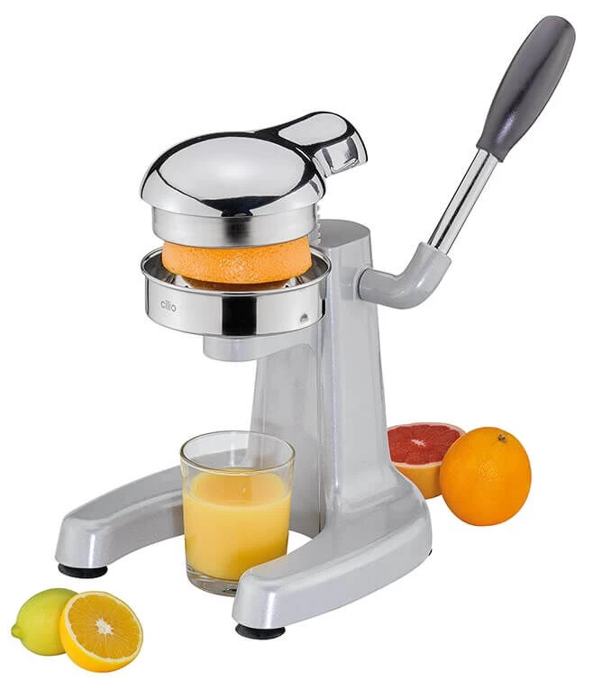 Cilio Positano Profi Citruspers 25 Cm Rvs Grijs 4 Cilio Positano Profi Citruspers 25 Cm Rvs Grijs - Afbeelding 4