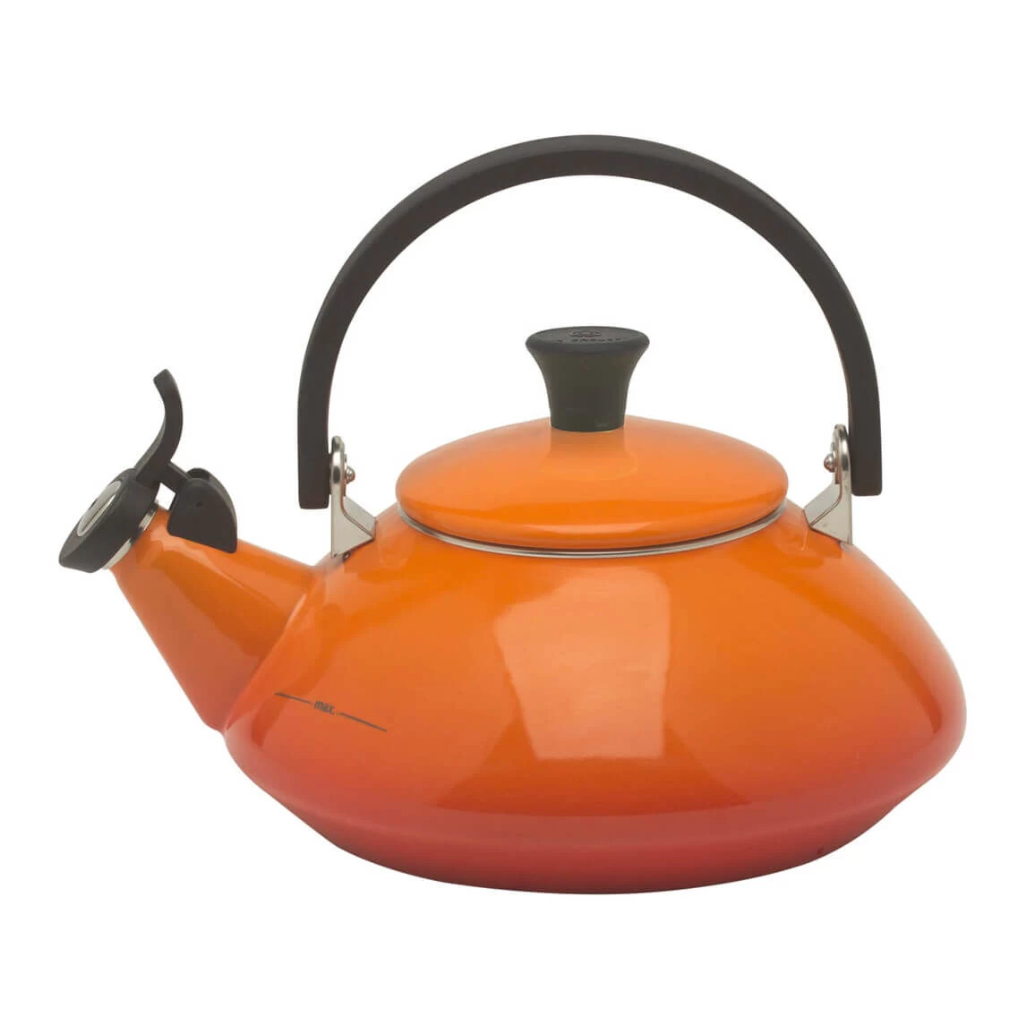 Le Creuset Zen Fluitketel 1,5 Liter Staal Vulcanique 1 Le Creuset Zen Fluitketel 1,5 Liter Staal Vulcanique