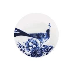 Royal Delft Peacock Symphony Gebaksbord ø17 Cm Aardewerk Wit