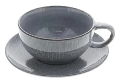 Broste Copenhagen Nordic Sea Kop En Schotel 250 Ml Aardewerk