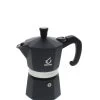 Forever Prestige Noblesse Mokapot 3-kops Aluminium Zwart