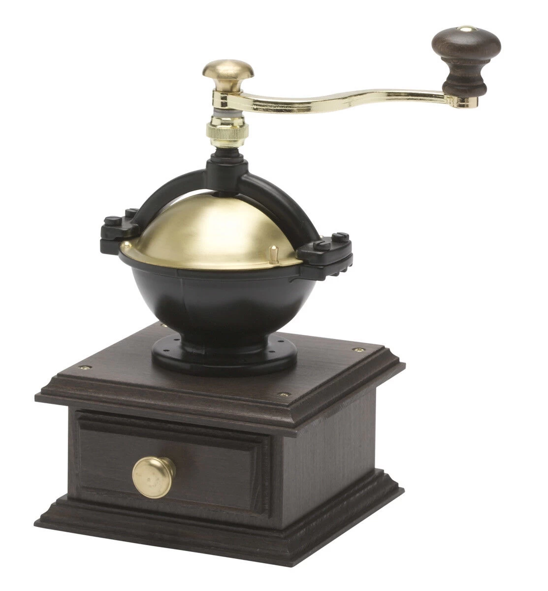 Zassenhaus La Paz Koffiemolen 14,5 X 14,5 Cm Donker Beukenhout 1 Zassenhaus La Paz Koffiemolen 14,5 X 14,5 Cm Donker Beukenhout