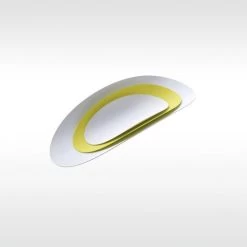 Alessi Ellipse Schalenset 40 Cm Rvs Glans / Geel
