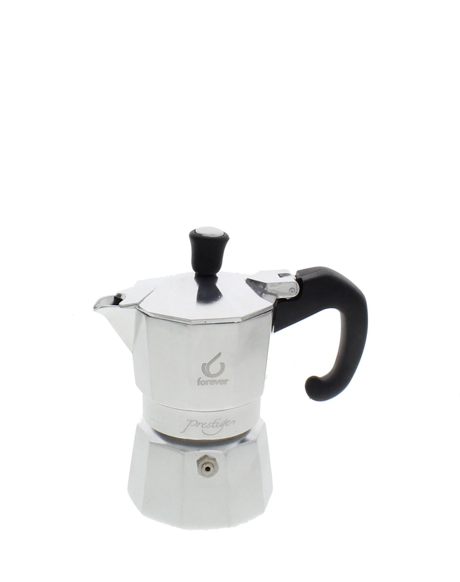 Forever Miss Moka Prestige Mokapot 1-kops Aluminium Mat 1 Forever Miss Moka Prestige Mokapot 1-kops Aluminium Mat