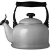 Le Creuset Tradition Fluitketel 2,1 Liter Staal Mist Grey