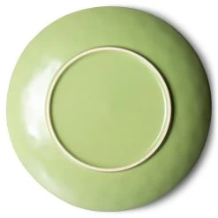 HK Living 70's ACE7078 Kiwi Dinerbord ø 29 Cm Aardewerk 2 Stuks -Keuken Koopjes ace7078 lr d 01 1