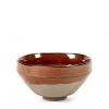 Serax Merci Meal X3 Kom No 3 Medium ø 12,5 Cm Aardewerk Rood/bruin
