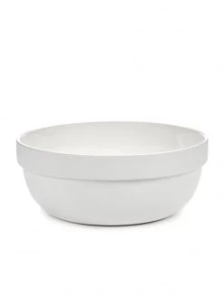 Serax Passe-Partout Saladeschaal ø 24 Cm H 10 Cm Porselein Wit Mat