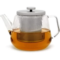 Bredemeijer Solo Bari Theeset Met RVS Warmer En Filter 1,5 L Glas -Keuken Koopjes bredemeijer bredemeijer solo bari theepot 15 liter 2