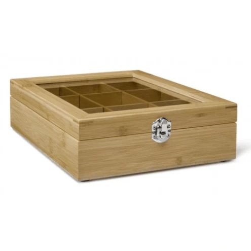 Bredemeijer Theedoos 9 Vakken Hout Naturel 1 Bredemeijer Theedoos 9 Vakken Hout Naturel