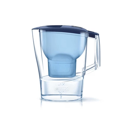 Brita Aluna Cool Waterfilterkan 2,4 Liter Kunststof Blauw 1 Brita Aluna Cool Waterfilterkan 2,4 Liter Kunststof Blauw
