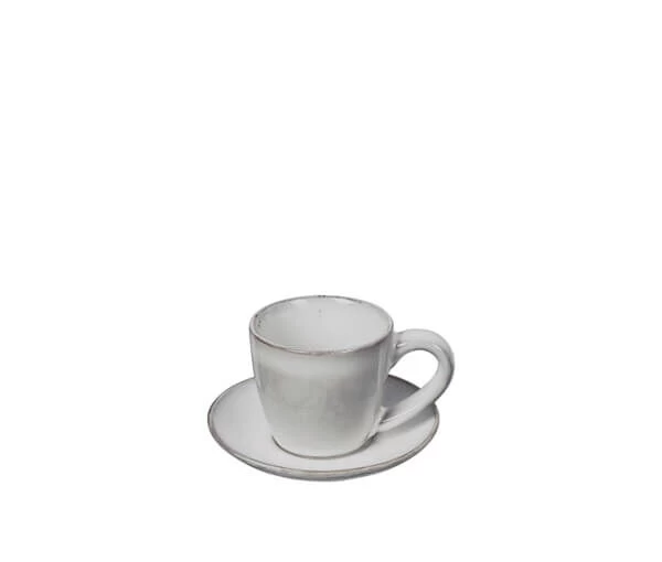 Broste Copenhagen Nordic Sand Espressokop En Schotel Aardewerk Wit 1 Broste Copenhagen Nordic Sand Espressokop En Schotel Aardewerk Wit