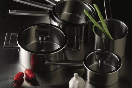 Cristel Strate Steelpannenset Rvs 4-delig 3 Cristel Strate Steelpannenset Rvs 4-delig - Afbeelding 3