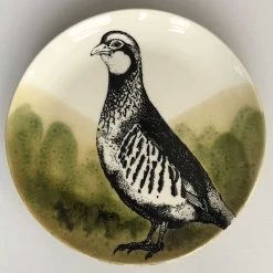 Duro Hunting Partridge Dessertbord 24 Cm Aardewerk