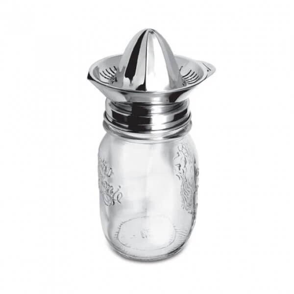 Happy Tappi Voorraadpot Met Sinaasappelpers 500 Ml Glas Rvs