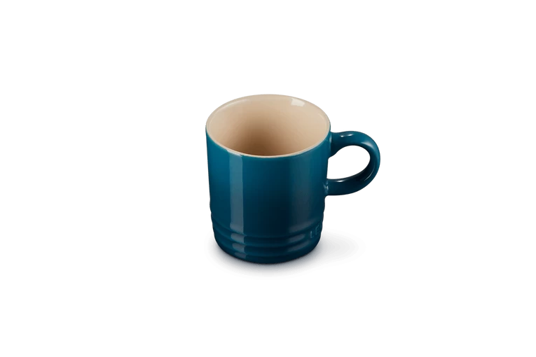 Le Creuset Espressomok 100 Ml Aardewerk Deep Teal 2 Le Creuset Espressomok 100 Ml Aardewerk Deep Teal - Afbeelding 2