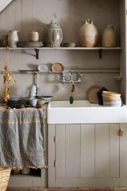 HK Living ACE7034 Gradient Side Plate ø 22,5 Cm Crèmekleurig 2 Stuks -Keuken Koopjes lr pi18 01