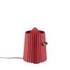 Alessi Plissé Elektrische Citruspers Kunststof Rood
