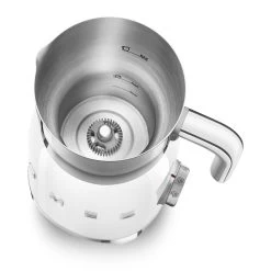 Smeg 50's Style Elektrische Melkopschuimer 600 Ml Wit -Keuken Koopjes mff01wheu 4