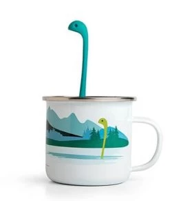 Ototo Cup Of Nessie Theeinfuser En Beker Kunststof/emaille Blauw -Keuken Koopjes ot ot920 3