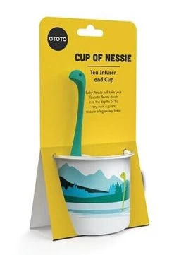 Ototo Cup Of Nessie Theeinfuser En Beker Kunststof/emaille Blauw -Keuken Koopjes ot ot920 4