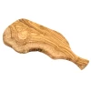 Oldenhof Pure Olive Wood Serveerplank Met Geul Ca. 40 Cm Olijfhout