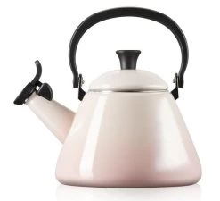 Le Creuset Kone Fluitketel 1,6 Liter Staal Shell Pink