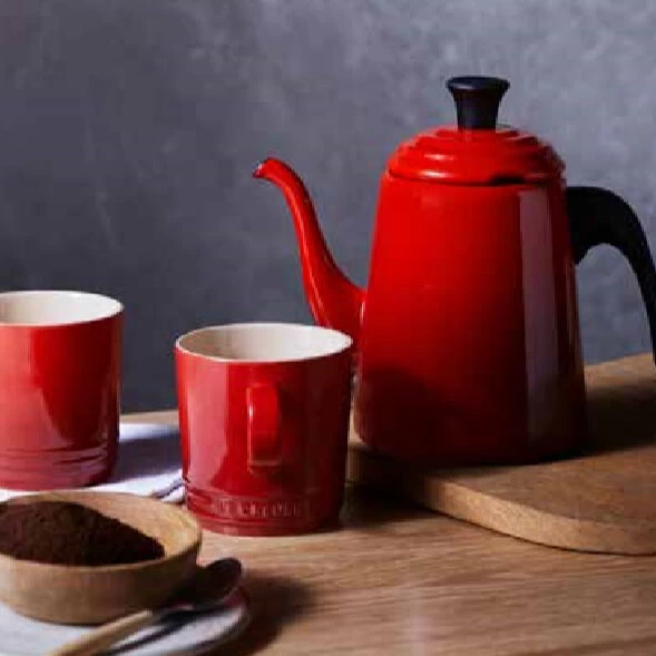Le Creuset Barista Ketel 700 Ml Staal Vulcanique 2 Le Creuset Barista Ketel 700 Ml Staal Vulcanique - Afbeelding 2