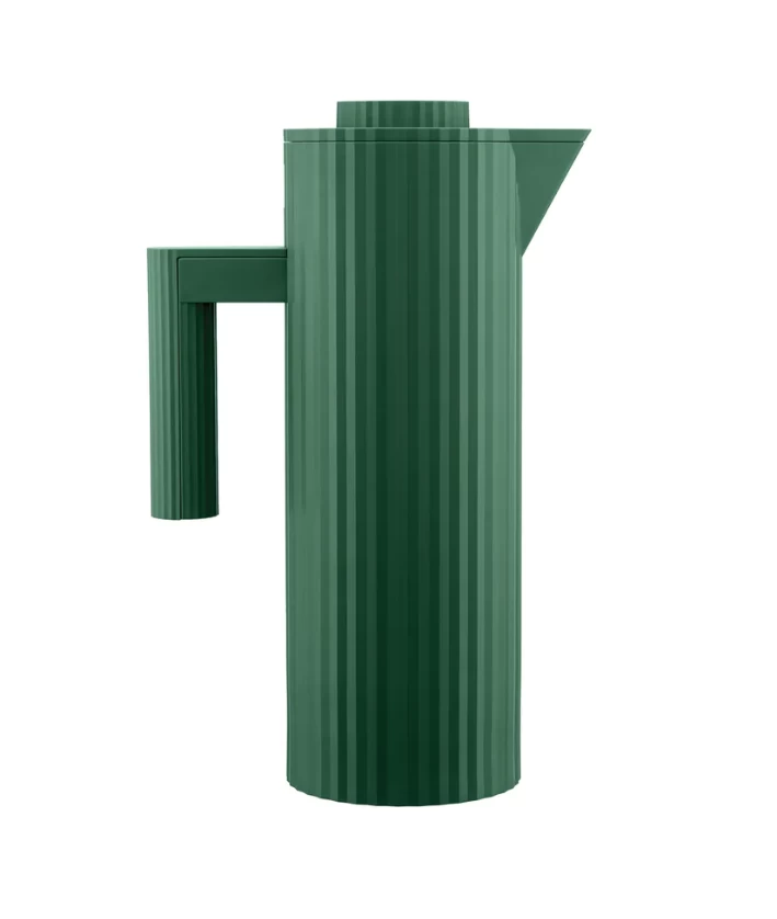 Alessi Plissé Thermosfles 1 Liter Kunststof Groen 1 Alessi Plissé Thermosfles 1 Liter Kunststof Groen