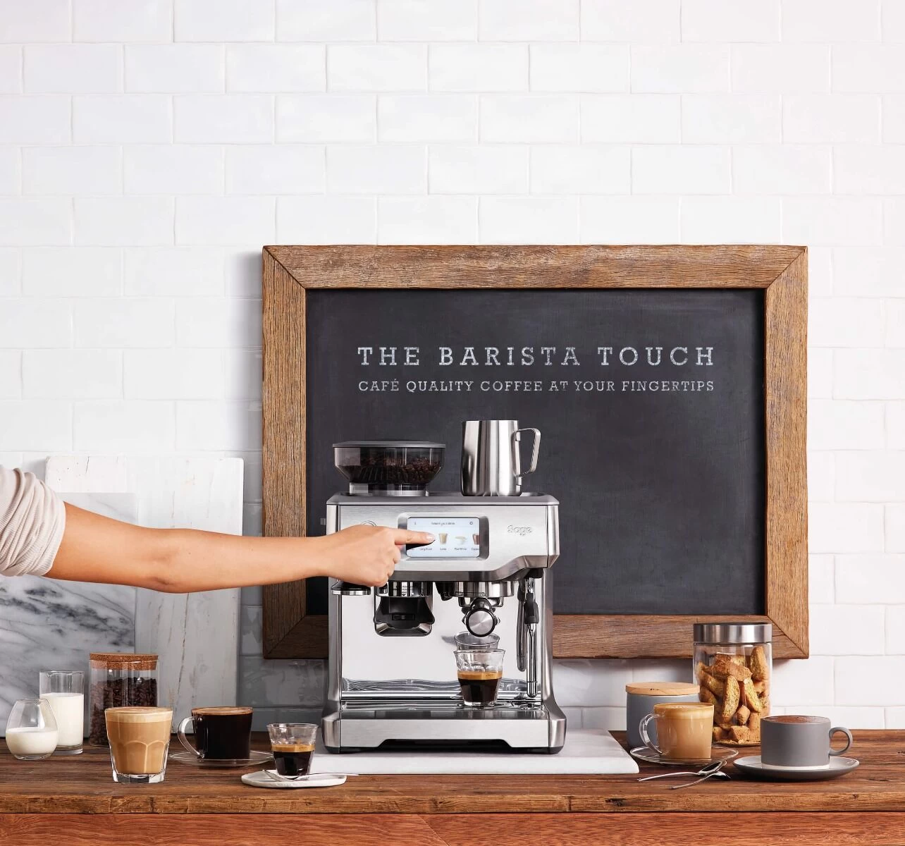 Sage The Barista Touch Espressomachine Stainless Steel 5 Sage The Barista Touch Espressomachine Stainless Steel - Afbeelding 5