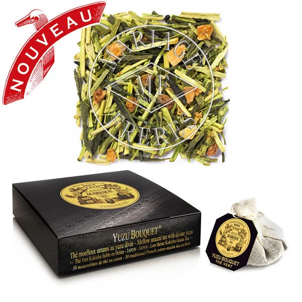 Mariage Frères Yuzu Bouquet Groene Thee 30 Zakjes 1 Mariage Frères Yuzu Bouquet Groene Thee 30 Zakjes