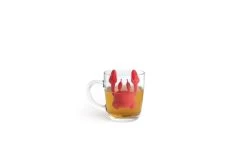 Ototo Crab Tea Thee-ei Kunststof Rood -Keuken Koopjes tea3